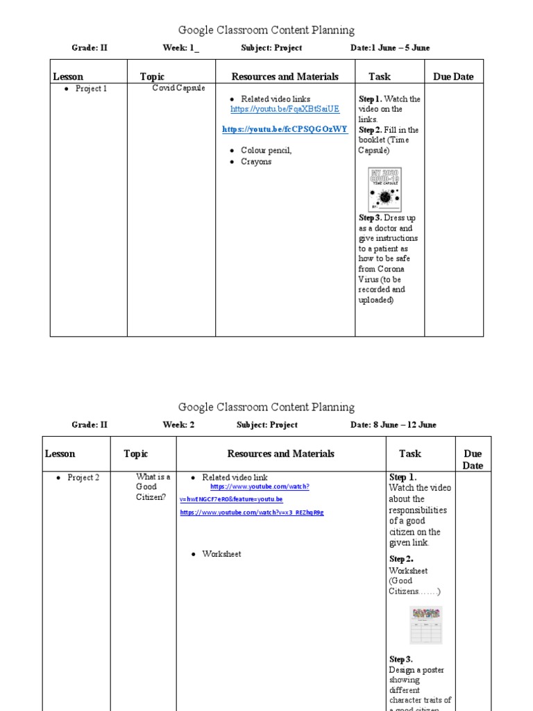 Project Content Planning Final 3 | PDF | Poster