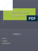 Quality Function Deployment