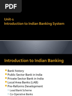 Unit-1 Introduction To Indian Banking System