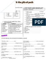 Ticket-2english Exercices 1.10units