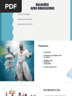 Religiões Afro Brasileiras