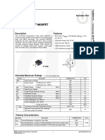 FQB55N10: N-Channel QFET Mosfet