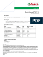 Castrol Manual EP 80W-90: Description