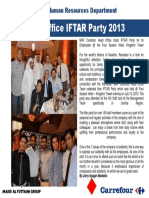 Head Office IFTAR Party 2013
