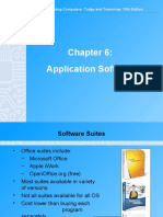 Application Software: Understanding Computers: Today and Tomorrow, 13th Edition