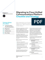 2019 - UC - HQM - 170 - 1 - ENG - Cisco Checklist