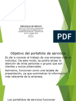 Portafolio de Servicio