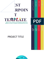 Best Powerpoin T Template: Ideal For: School & University Projects, Medical Staff, Working Professionals Etc