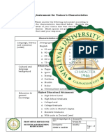 Data Gathering Instrument SEO