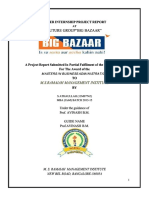 Consumer Behaviour Towards Big Bazaar PDF