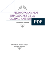 Microorganismos indicadores