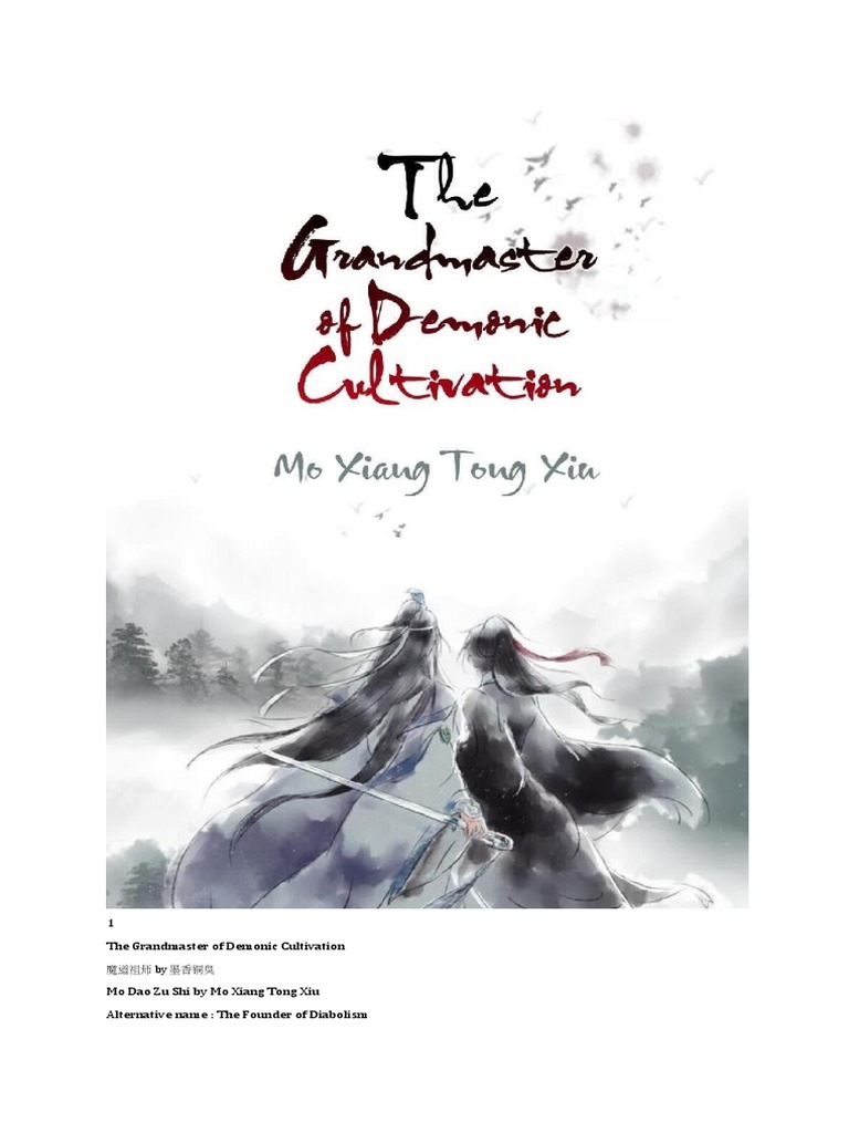 The Grandmaster Of Demonic Cultivation Novel English