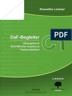 DaF-Begleiter C1 by Roswitha Lindner-Übungsbuch Schriftlicher Ausdruck Textproduktion