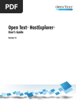 Opentext Host Explorer PDF