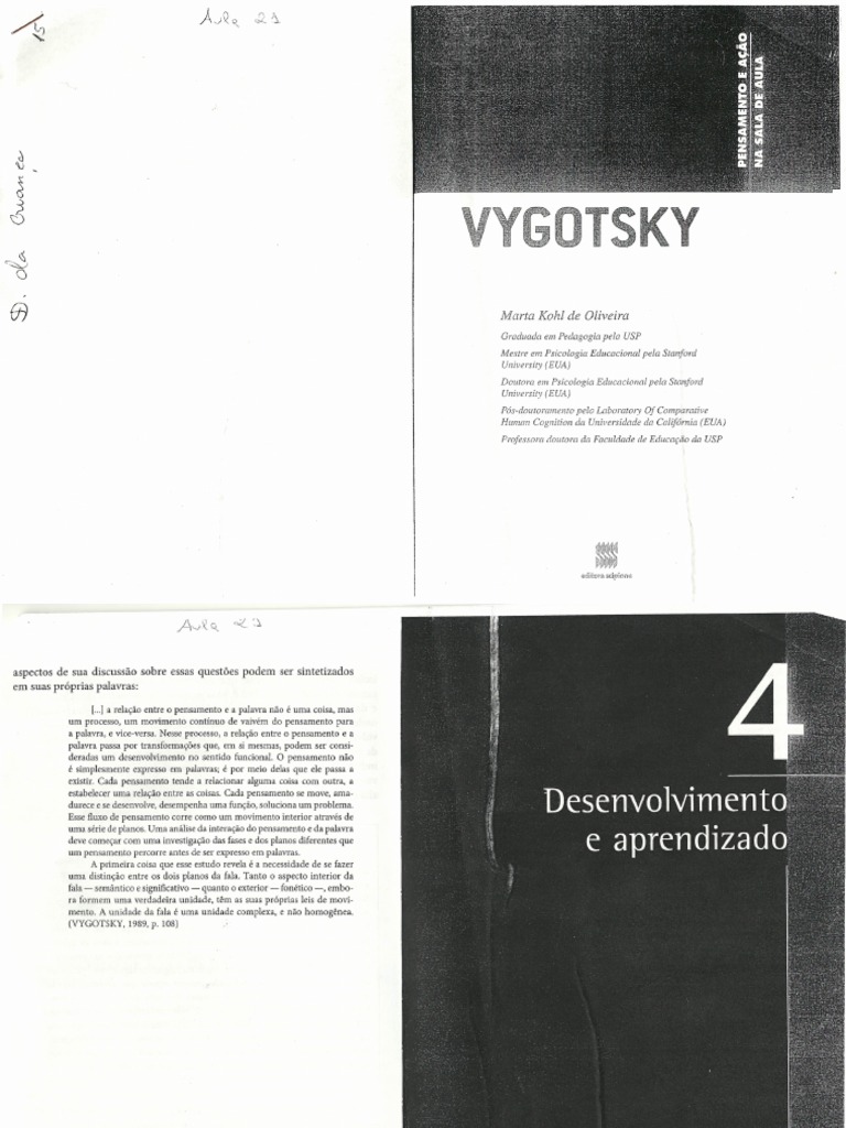 Vygotsky: Aprendizado e Desenvolvimento | PDF | Aprendizado | Psicologia