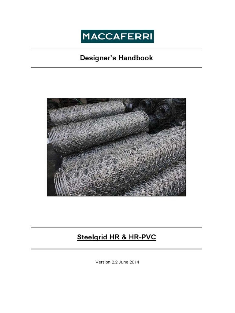 Steelgrid HR & HR-PVC Handbook | PDF | Anchor | Strength Of Materials