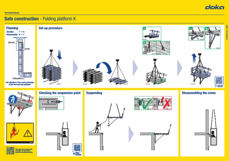 Planning and Setup Procedures for the Safe Construction and Use of a Folding Platform K PDF