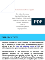 Telephone Signals and Instruments