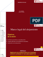 Reglamento hospedaje: Clasificación y requisitos