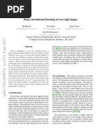 Deep Convolutional Denoising of Low-Light Images: Tal Remez or Litany Raja Giryes