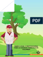 MARCO LEGAL E INSTITUCIONAL PARA LA GUIANZA TURÍSTICA EN COLOMBIA. FAVA - Formación en Ambientes Virtuales de Aprendizaje