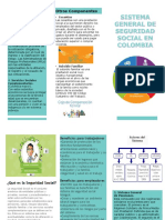 Folleto Sistema General Seguridad Social en Colombia PDF