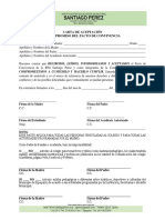 Carta de Compromiso Pacto de Convivencia PDF