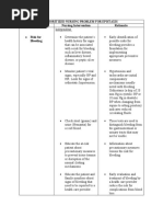 Nursing Diagnosis Nursing Intervention Rationale: Prioritized Nursing Problem For Epistaxis