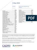 Autodesk Product Keys 1 PDF