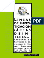 Lineas Investigacion 2013 PDF