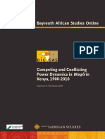 1806 - Competing & Conflicting Power Dynamics in Waqfs in Kenya, 1900-2010 - Suleiman A. Chembea