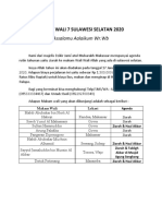 Ziarah Wali 7 Sulawesi Selatan 2020