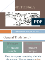 Conditionals: "If Ifs and Ands Were Pots and Pans "