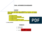 Estructura - Informe de Sociedades PDF
