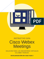 Instructivo Webex PDF