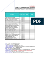 Ejercicio 3 Excel 2016