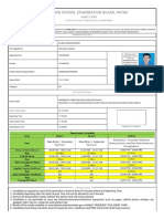 Bseb Data intryAdmCard PDF