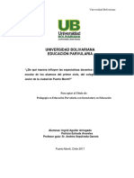 Ejemplo de Tesis Educaion Parvularia PDF
