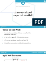 Quantitative Risk Management in R: Value-At-Risk and Expected Shortfall