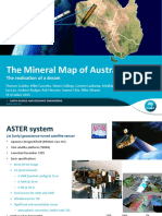 Mineral Map of Australia From ASTER Mosaics PDF