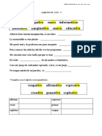 12adjetivos Con V PDF