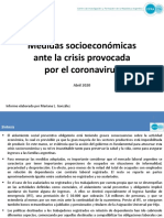 CIFRA-CTA - Medidas Socioeconomicas Ante La Crisis de Cornoa