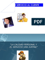 Servicio Al Cliente Actividad 1 PDF