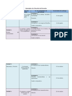 Calendario Filosofia Del Derecho 2020-1 2