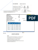 Excel Concreto Armado Ejercicios