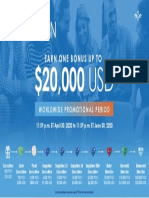 Earn One Bonus Up To: Worldwide Promotional Period