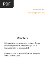 Developing Counter and Time Delay Routine