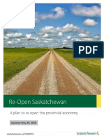 Re-Open Saskatchewan Plan May 29