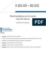 Clase 03 Electrostática en El Vacío - Gauss v5.1 PDF