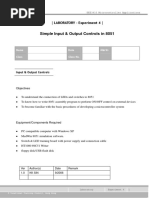 L4 - Simple I - O Control